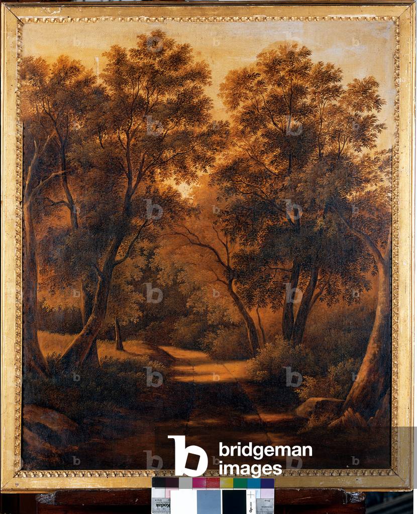 Path in the Woods, c.1825 (oil on canvas)