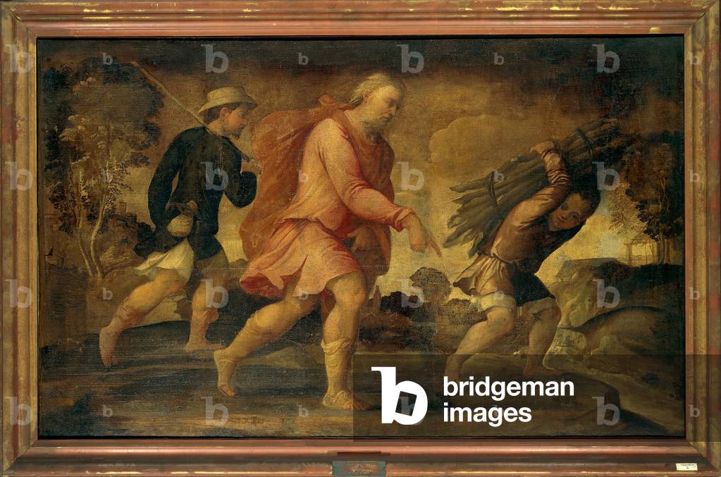 Abraham About to Sacrifice Isaac