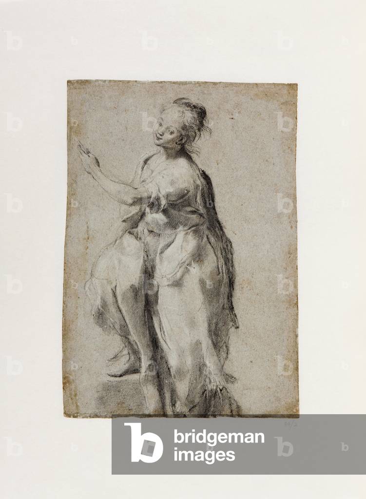 Woman Wrapped in a Cloth
