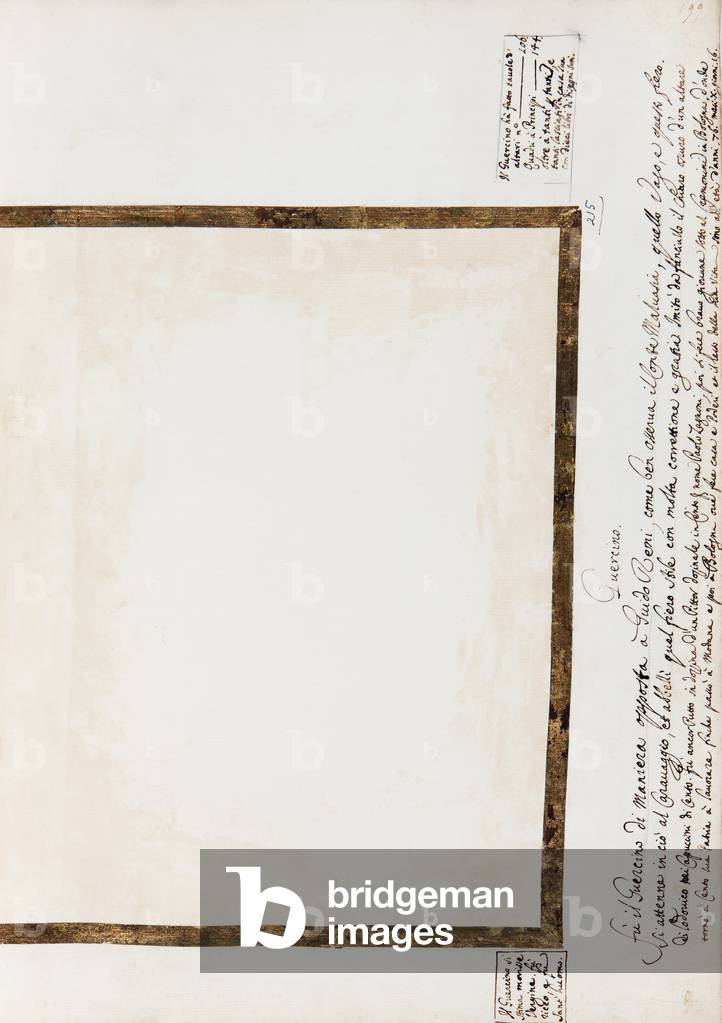 Manuscript map, from the Resta Codex