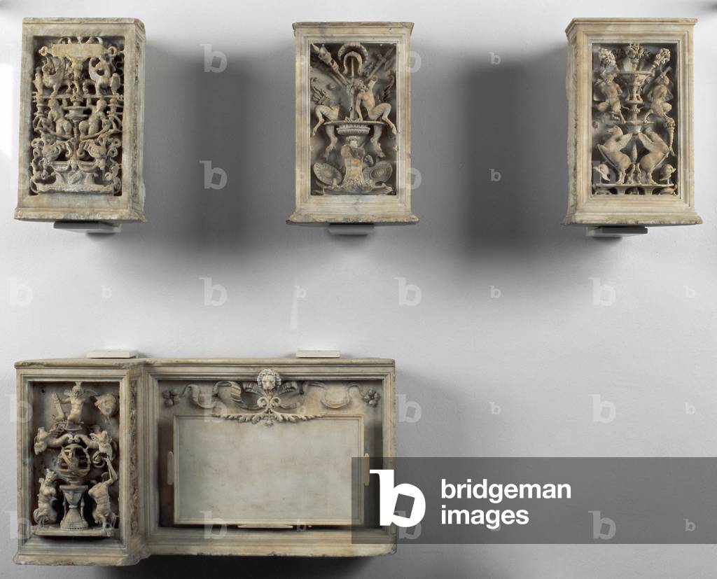 Reliefs from the sepulchral monument of Gaston de Foix