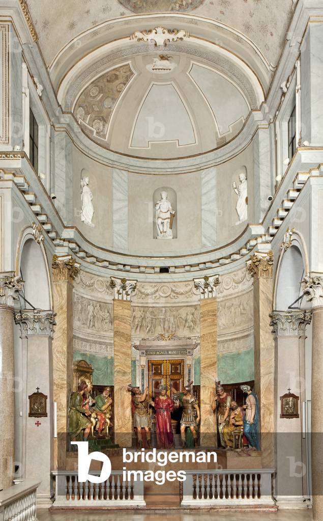 Christ Mocked by the Roman Soldiers, Caiaphas Tearing His Robe, Saint Peter Denying Christ