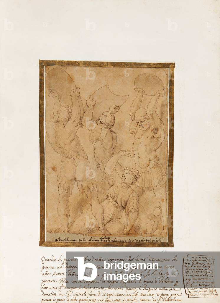 Tarpeia Killed by the Sabines' Shields