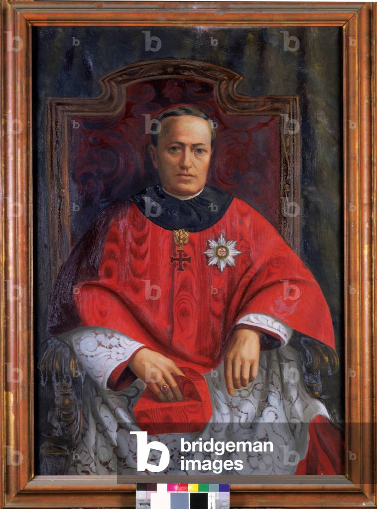 Portrait of Andrea Carlo Ferrari, 1900-50 (oil on canvas)