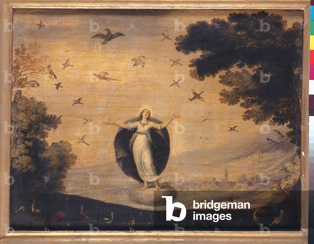 Allegory of Air, 1650-1699 (oil on panel)