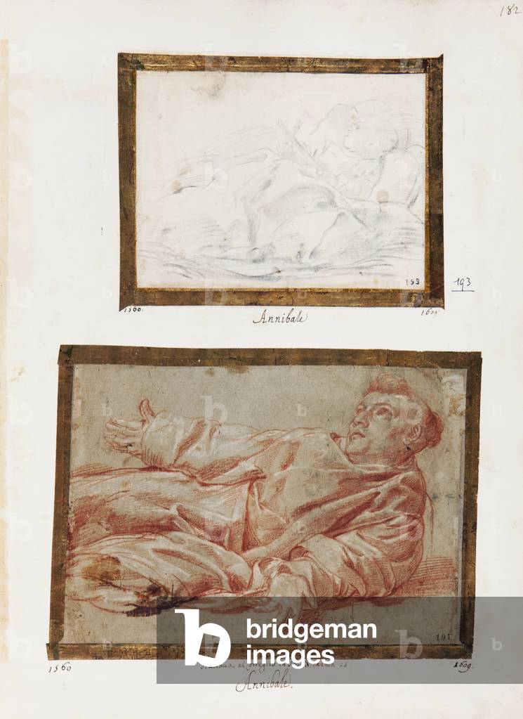 Sleeping Child Jesus; A Friar in Ecstasy