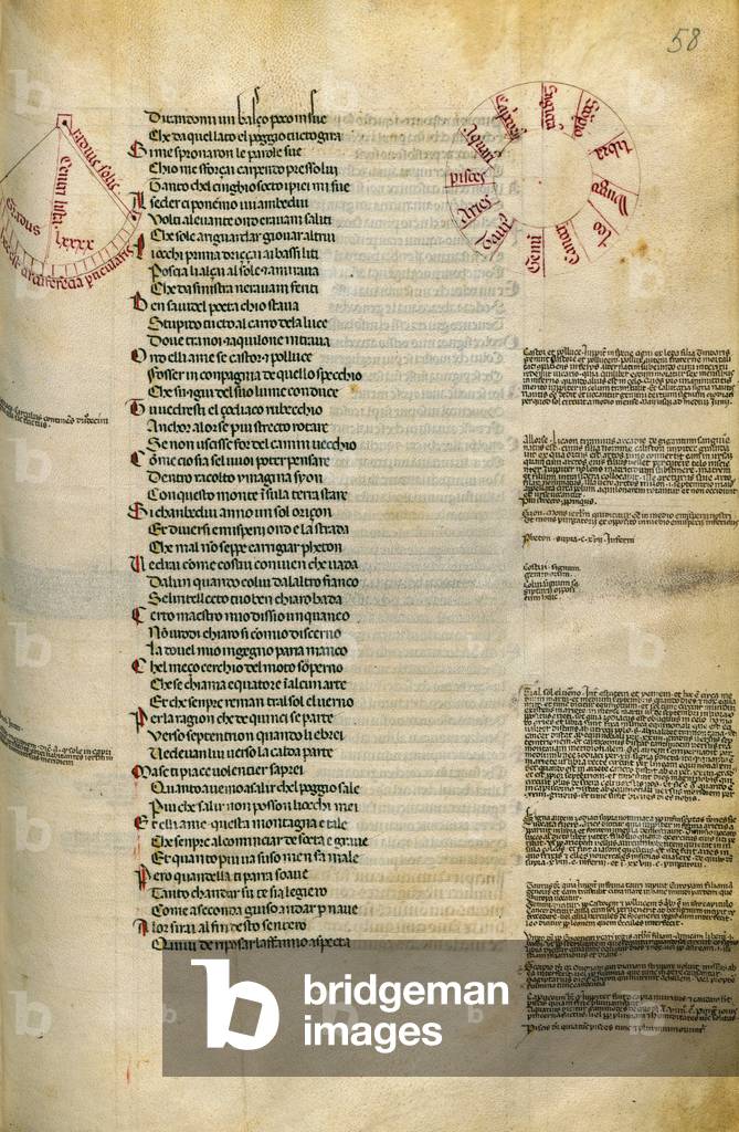 Page from the Divine Comedy