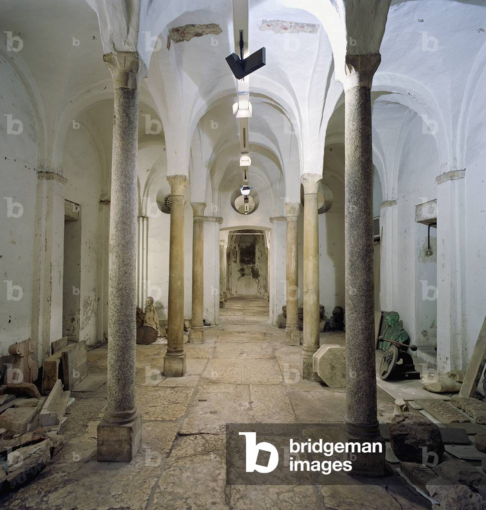 Crypt of the church of San Sepolcro in Milan