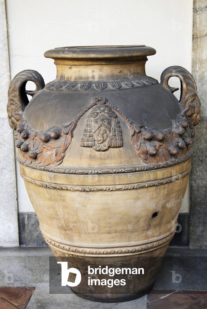 Terracotta amphora