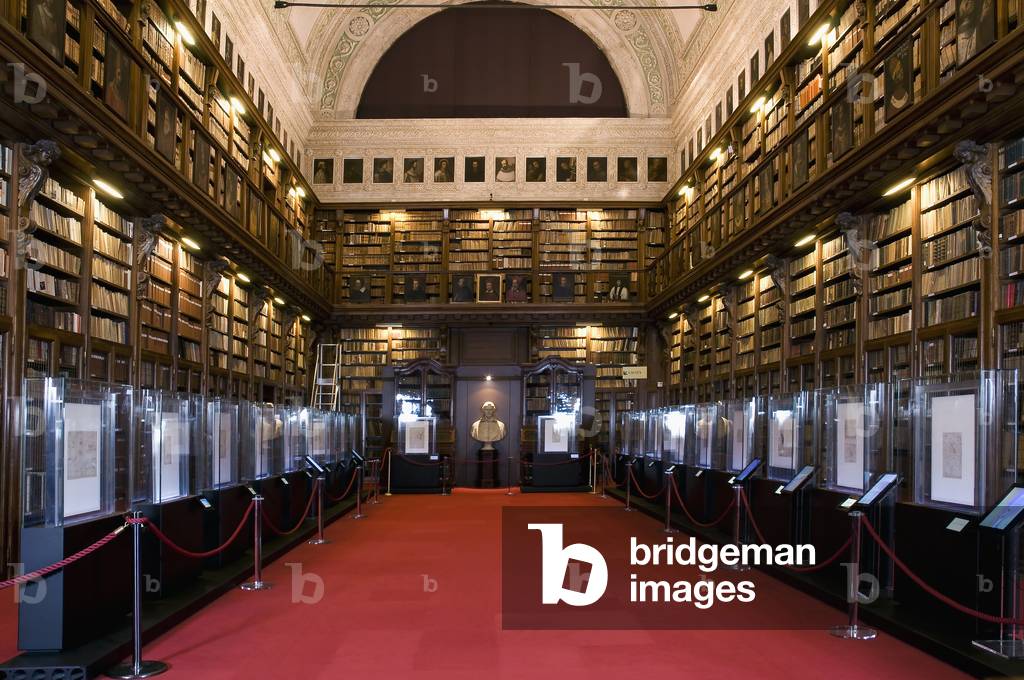 Sala Federiciana, Biblioteca Ambrosiana, Milan (photo)