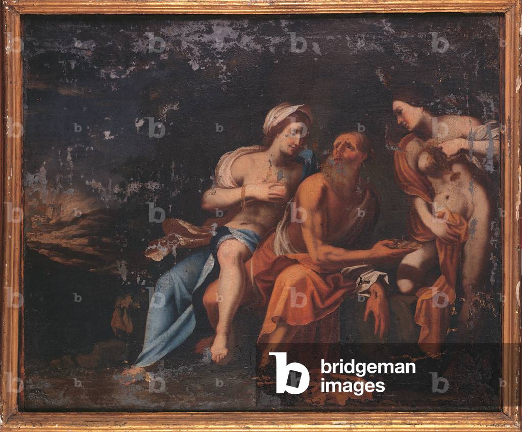Lot and His Daughters, 1650-99 (oil on canvas)