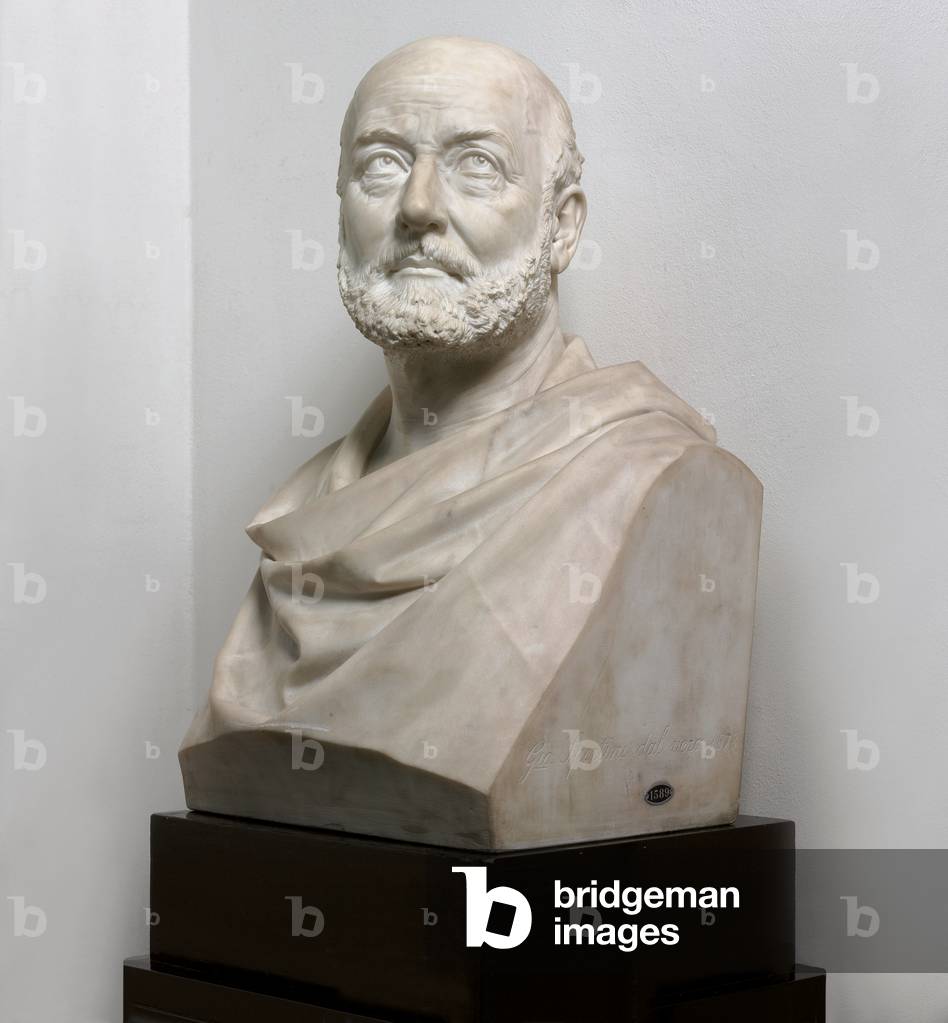 Bust of Antonio Ronchetti, c.1880 (marble)