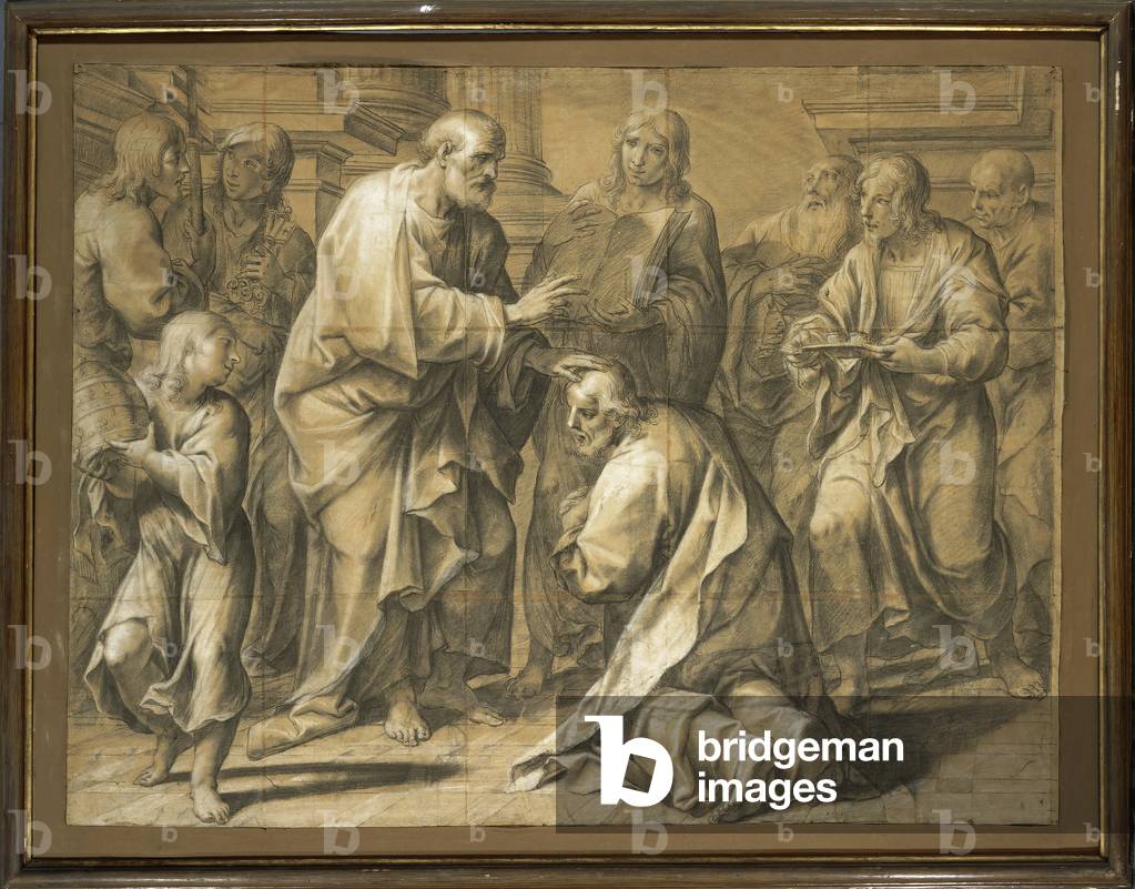 Saint Peter Consecrating Saint Syrus