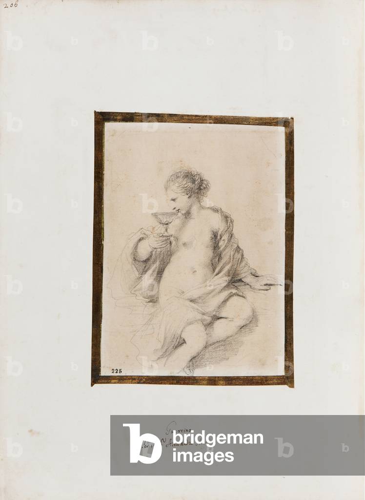 Woman Drinking from a Cup