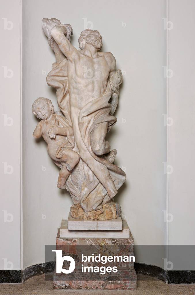 Saint Agapito (?), c.1607 (marble)