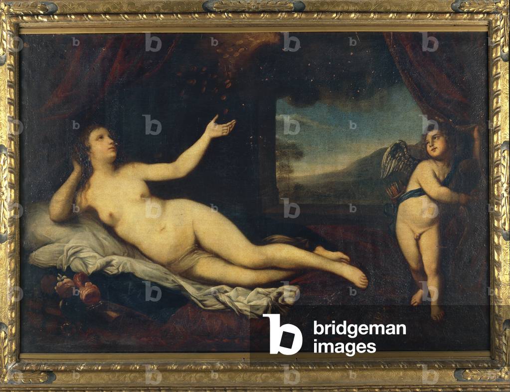 Danaë and the Golden Rain (oil on canvas)