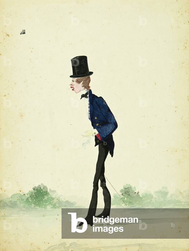 Man in Walking Suit