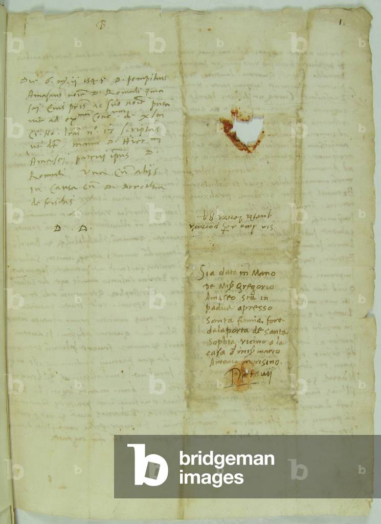 Epistle to Gregorio Amaseo