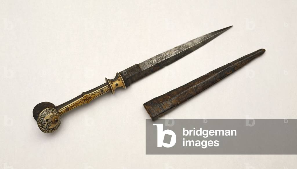 Dagger with scabbard made by Milanese armorers