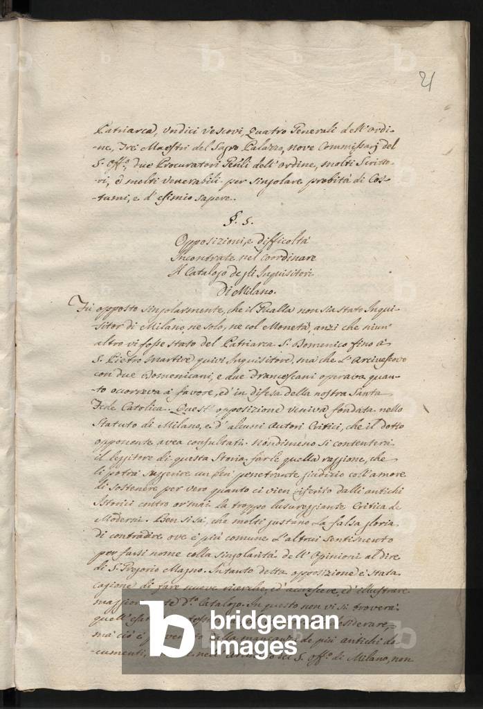 Storia della Santa Inquisizione di Milano