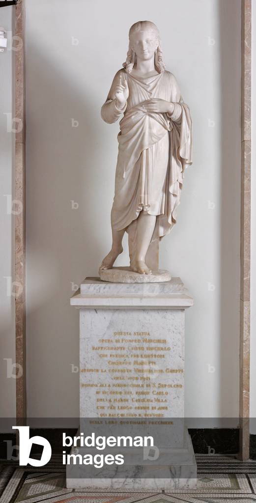 The Boy Jesus Teaching at the Temple, 1840s-50s (marble)