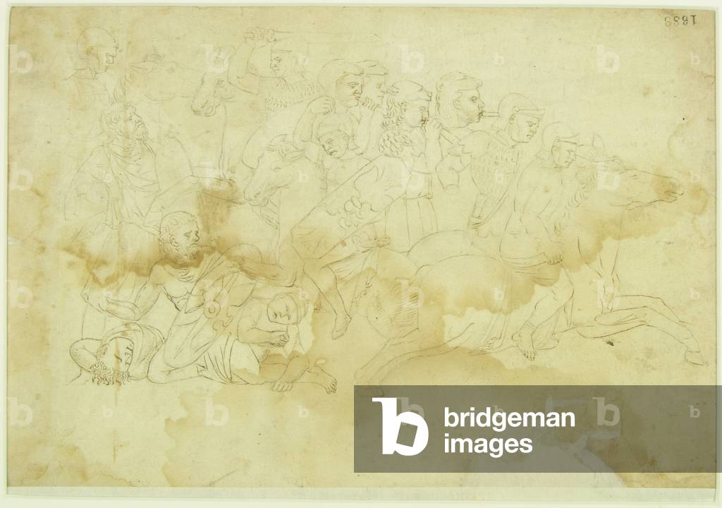 A Scene from the Trajan's War Against the Dacians