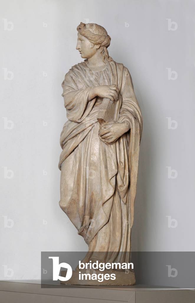 Sibyl C, c.1615 (terracotta painted in white)