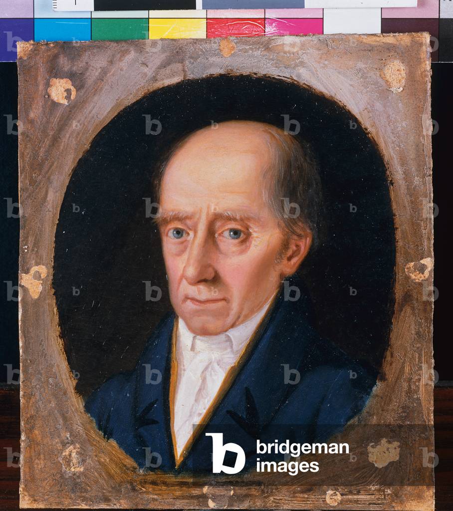 Portrait of the Marquis and Architect Luigi Cagnola, 1830-32 (oil on cardboard)