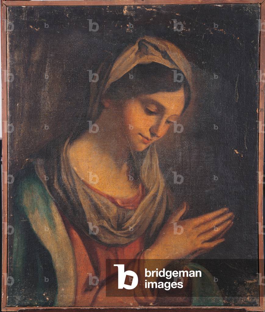 Praying Madonna, 1750-75 (oil on canvas)