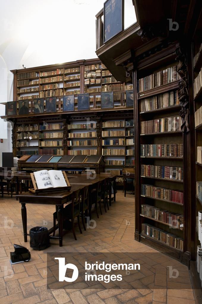 Sala della Rosa, Biblioteca Ambrosiana, Milan (photo)