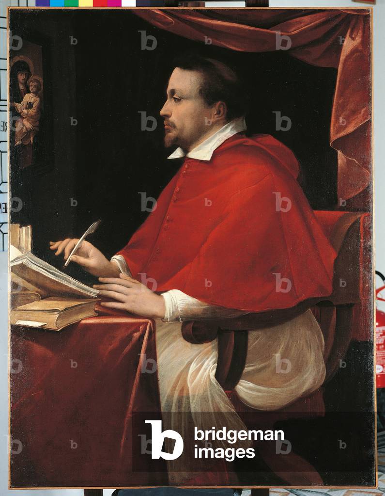 Portrait of Federico Borromeo (oil on canvas)