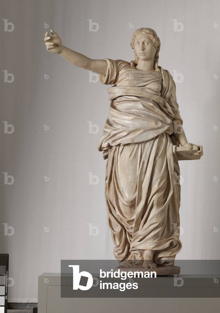 Sibyl A, c.1615 (terracotta painted white)