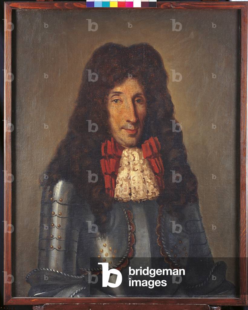 Portrait of a Man Wearing Armour (oil on canvas)