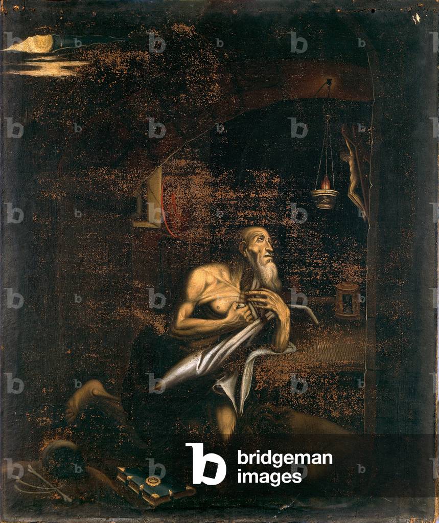 Saint Jerome Praying before the Cross