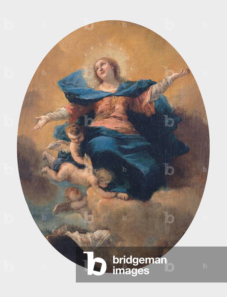 Assumption of the Virgin, 1740-49 (oil on canvas)