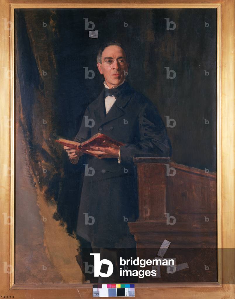 Portrait of Pietro Pietrasanta, 1876 (oil on canvas)
