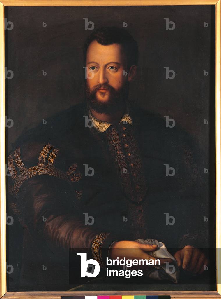 Portrait of Cosimo I de' Medici, 16th century (oil on panel)