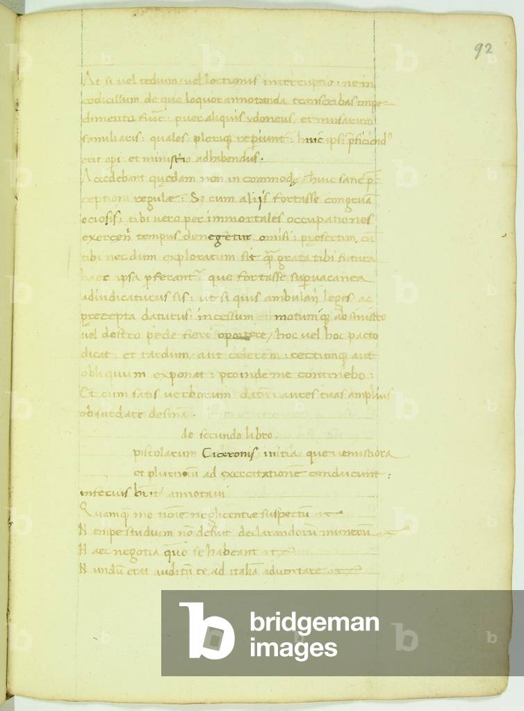 Page from De ordine studendi ad Leonellum Estensem