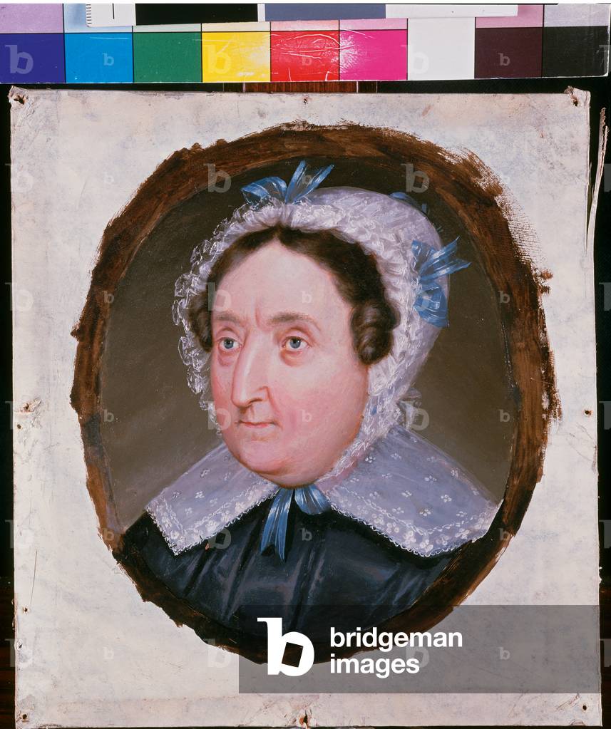 Portrait of the Countess Laura Visconti Ciceri, 1830-32 (oil on cardboard)