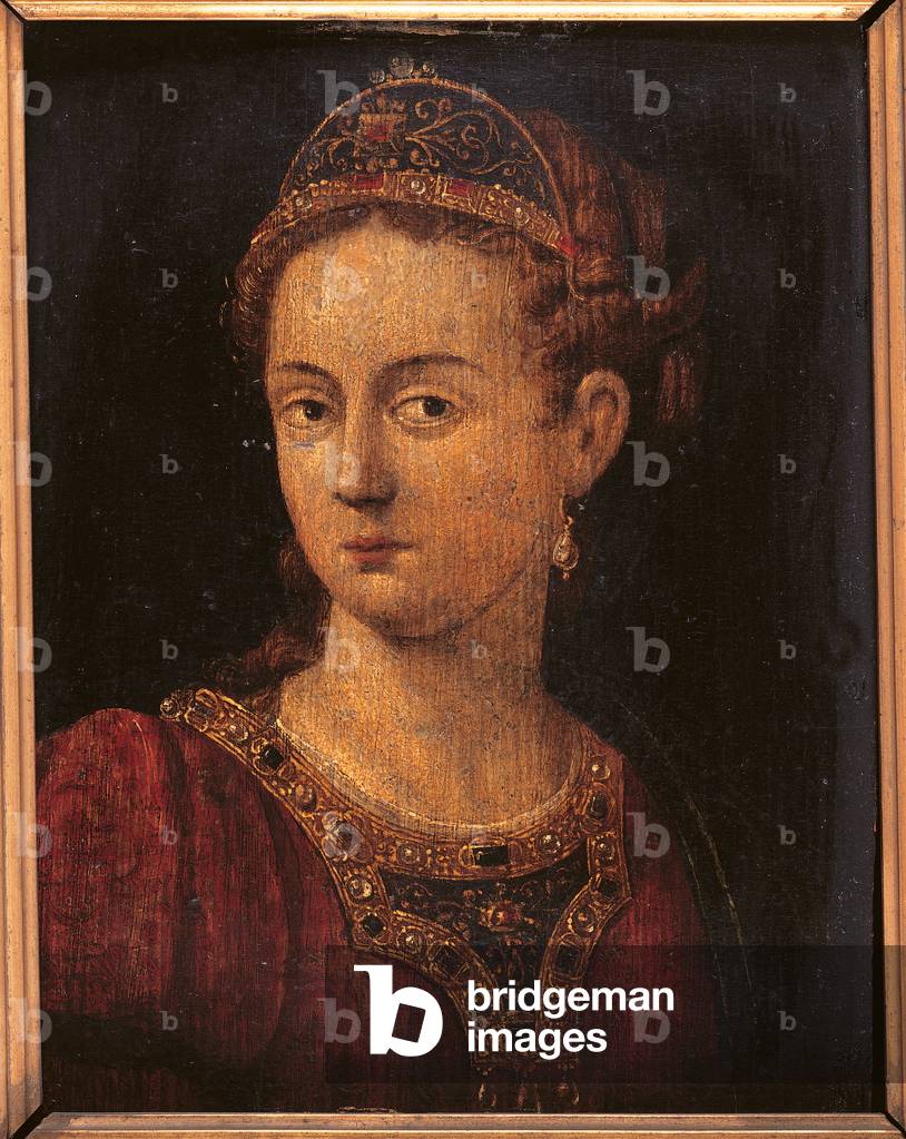 Female Figure, 1570-80 (oil on panel)