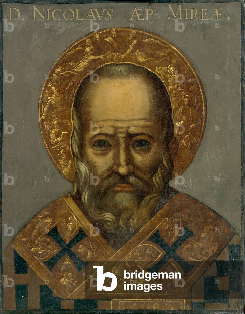 Portrait of Saint Nicholas of Myra or Bari