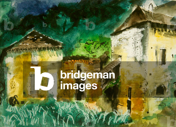 Les Junies, 1988 (w/c on paper)