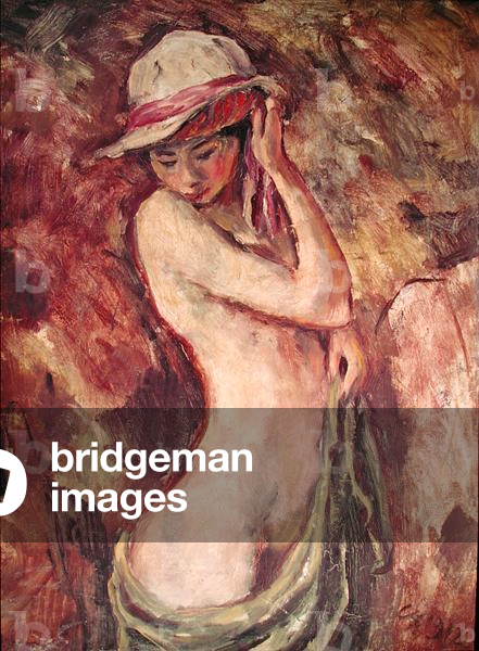 Bather, 1912 (oil on canvas)