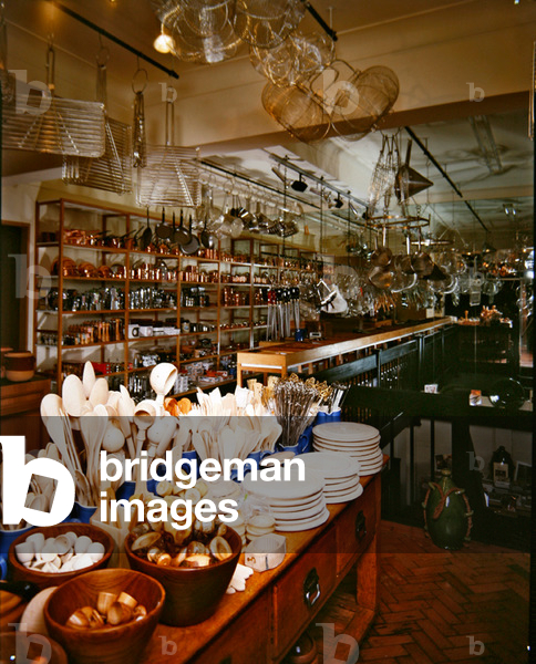 Interior of Divertimenti kitchenware shop (photo)