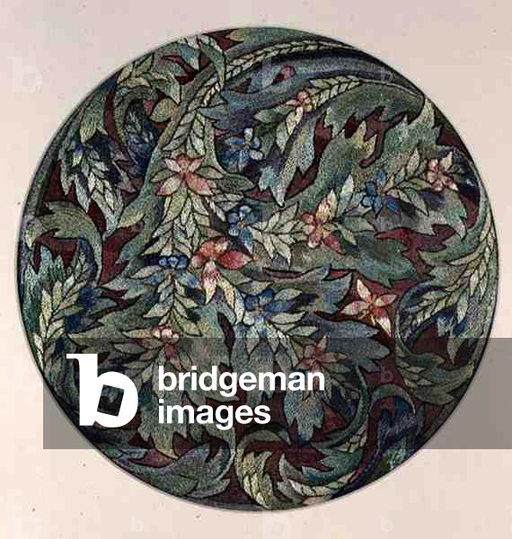 Circular embroidery (textile)