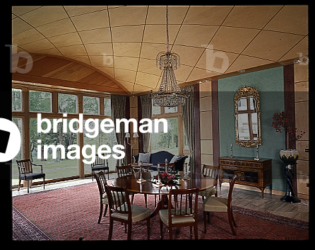 View of the interior, New House, Wadhurst Park, Sussex, 1986 (photo)
