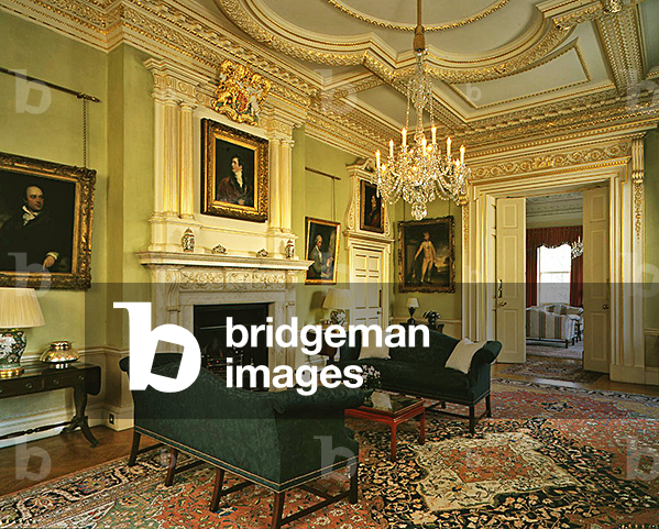 10 Downing Street, Green Drawing Room (photo)
