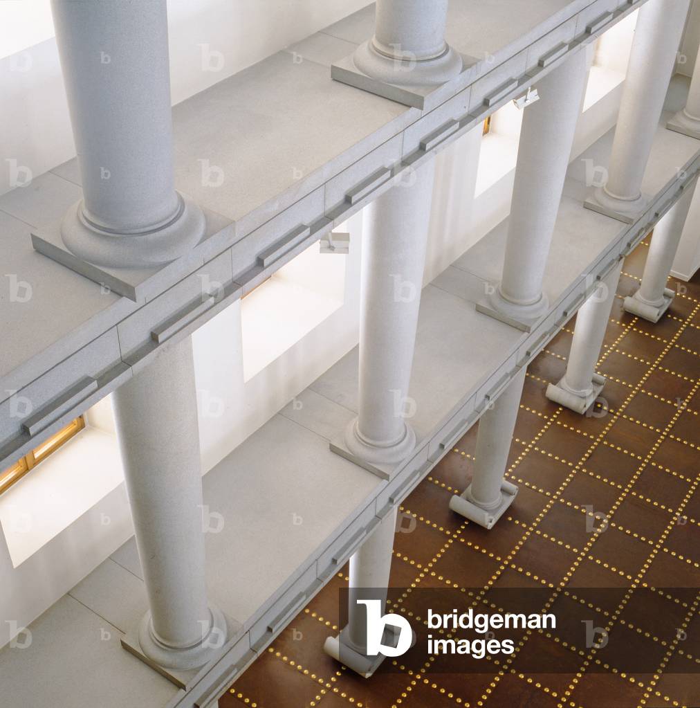 View of Plecnik Hall, Prague Castle (photo)