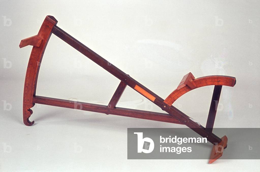 Backstaff (lignum vitae & boxwood)