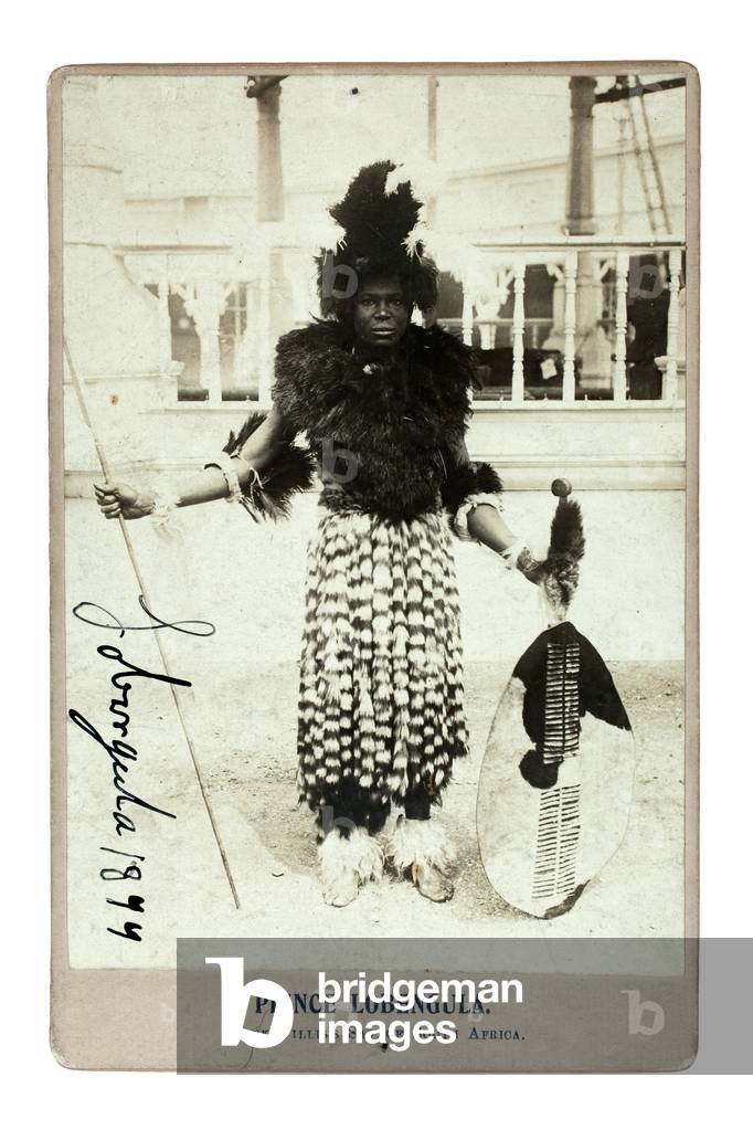 Prince Lobengula, England, 1899 (gelatin silver print)